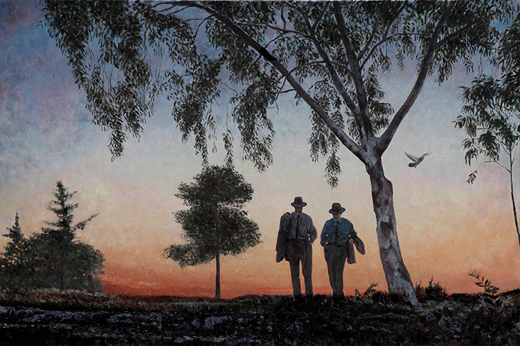 Every Wall Needs A Story. What happens at sundown....