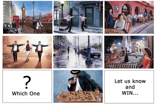 Top 10 oil paintings by Theo Michael from 2021
