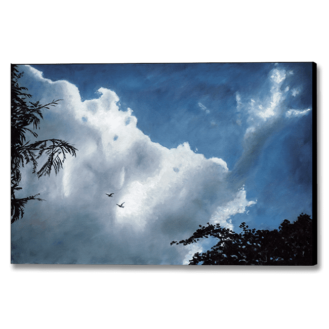 Canvas Print by Theo Michael, A New Beginning, Cyprus Sky