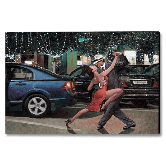 Tango Dance painting by Theo Michael titled Dance To The End Of Love