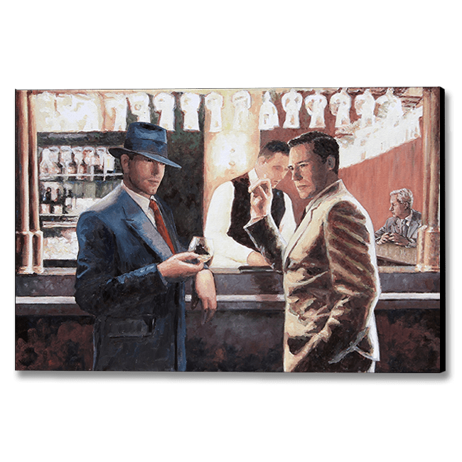 Canvas Print by Theo Michael, The Last Round