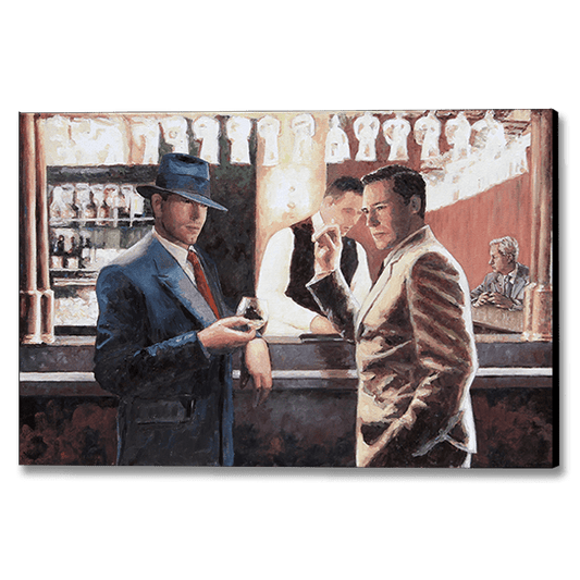 Canvas Print by Theo Michael, The Last Round