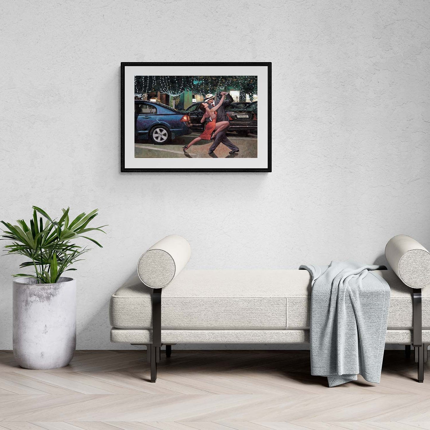 Fine Art print Tango Dance painting by Theo Michael titled Dance To The End Of Love