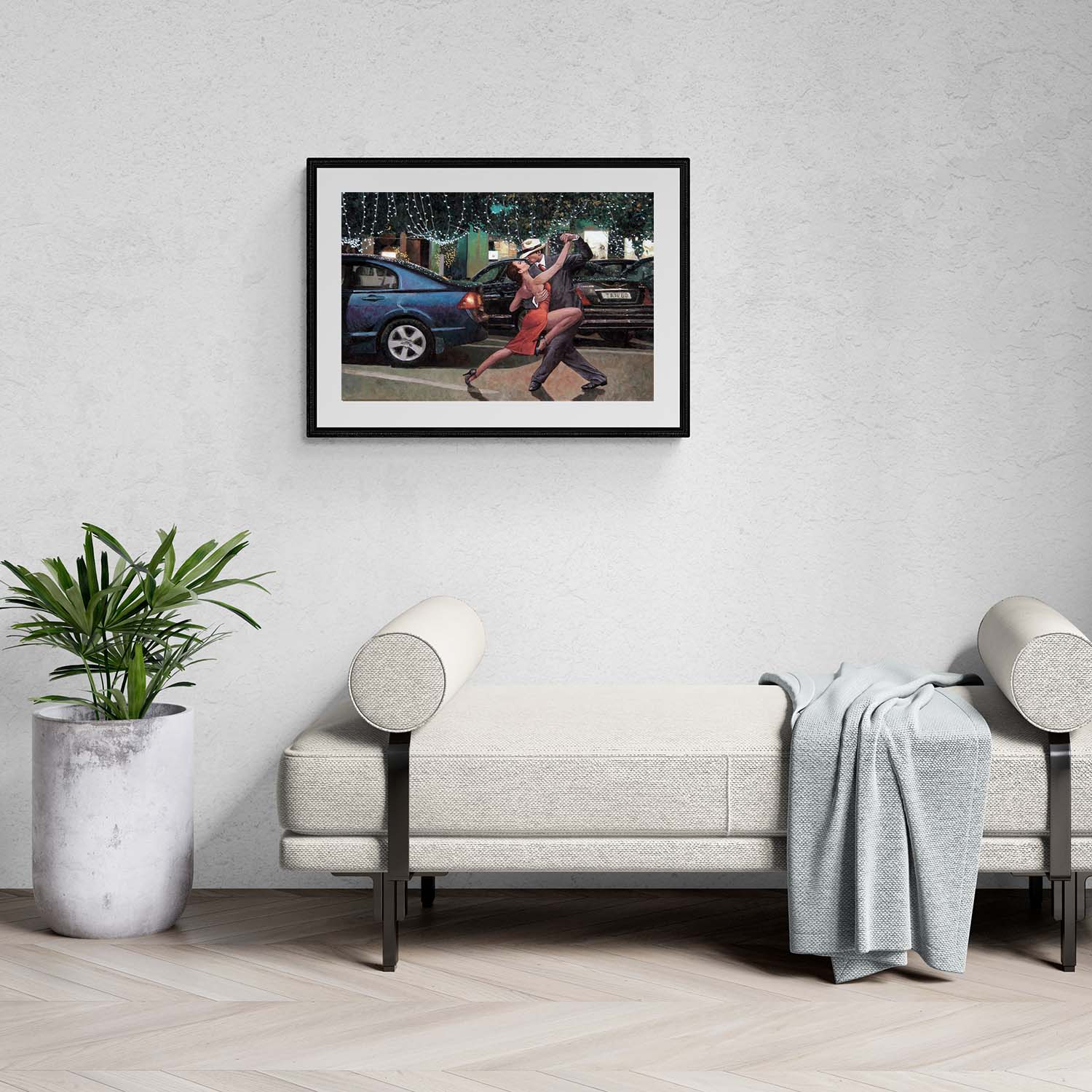 Fine Art print Tango Dance painting by Theo Michael titled Dance To The End Of Love