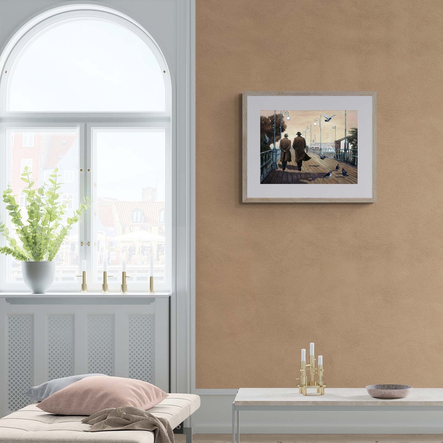 Art Noir Fine Art Print The Boardwalk. Decorate Your Spaces with Captivating Art by Theo Michael: Canvas Art and Fine Art Prints