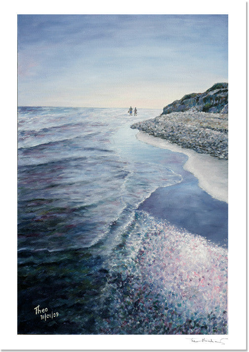 Mediterranean Fine Art Print by Theo Michael, Seascape