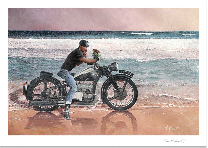 Romantic Fine Art Print by Theo Michael, Scent Of A Rose