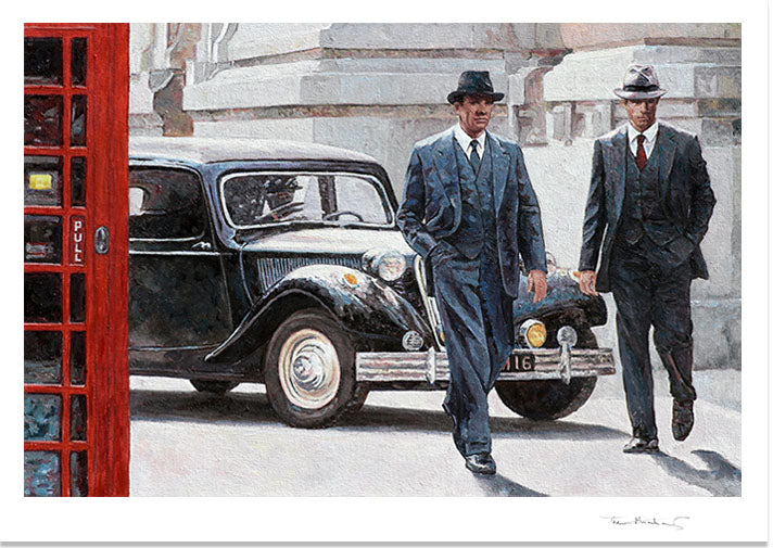 Fine Art Print by Theo Michael, A Summer's Day in London