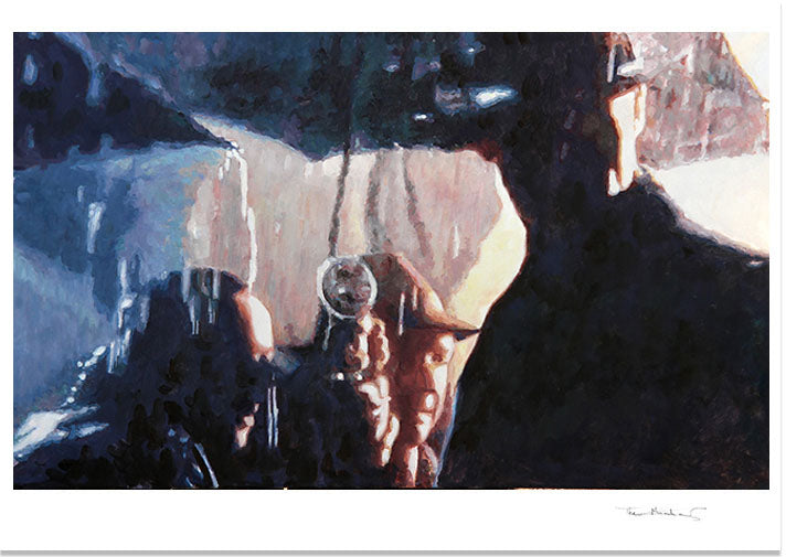 Fine Art Print by Theo Michael, The Reporter