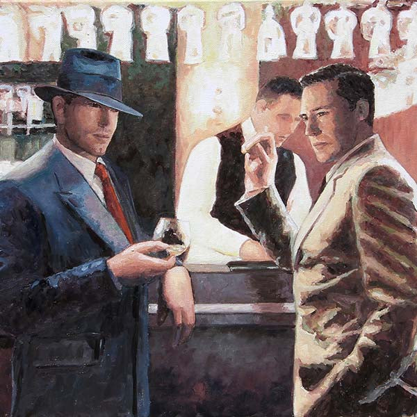 Wall art by Theo Michael, The Last Round