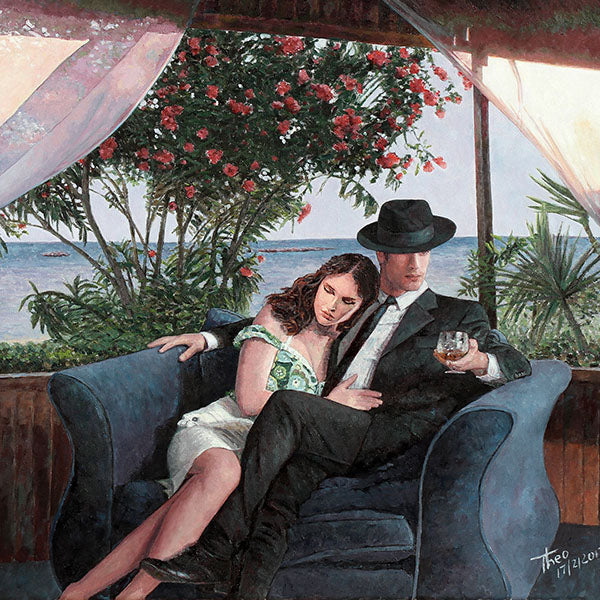 Romantic Wall Art by Theo Michael, Sea Of Love