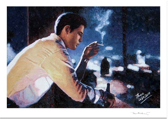 Film Noir style fine art print by Theo Michael