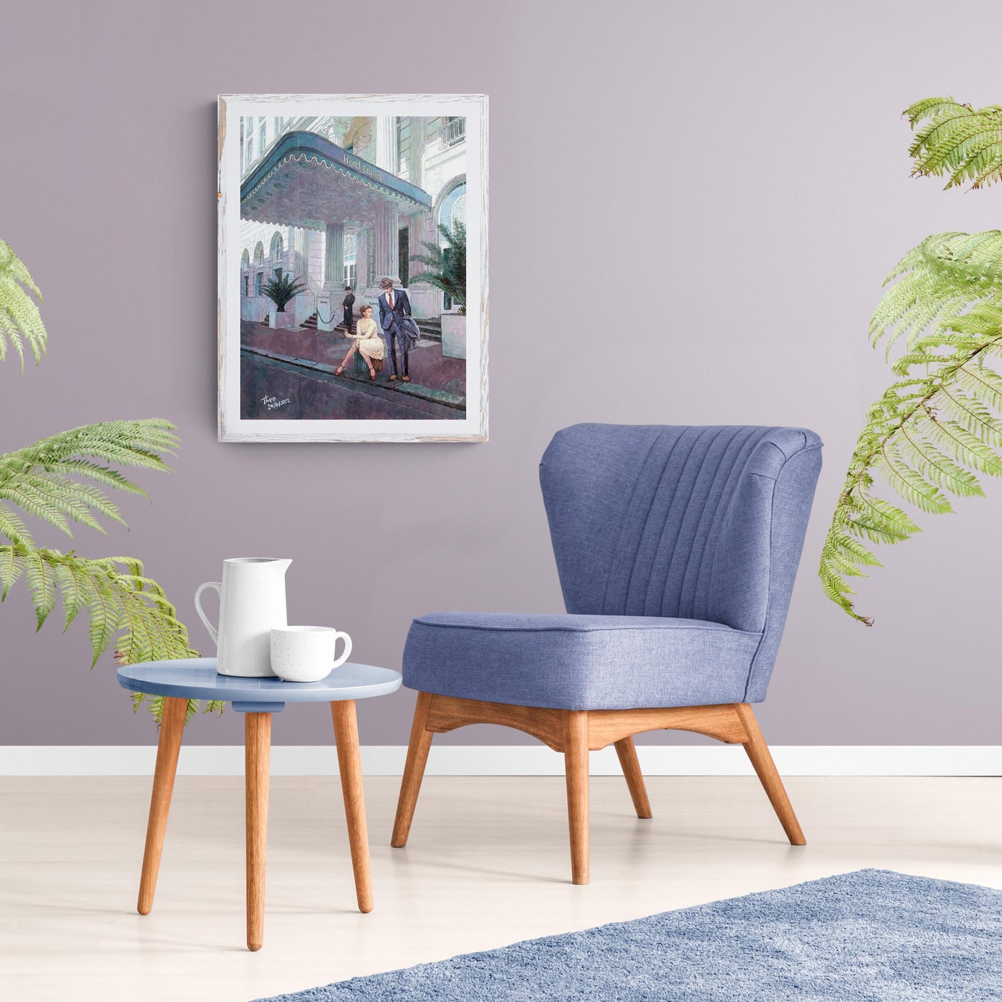 Fine Art Print Hotel Atlantic by Theo Michael