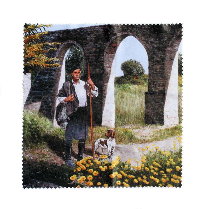 Glasses case, The Shepherd at the Kamares aqueduct in Larnaca