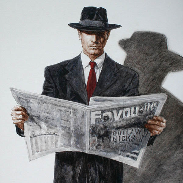 Art Noir Wall Art by Theo Michael, The Sure Bet
