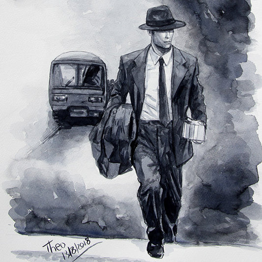 Watercolour sketch, The Gift