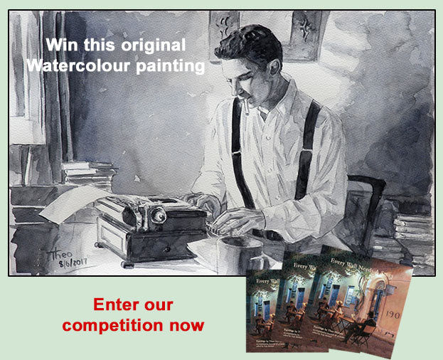 Win this original watercolour painting in our Christmas competition