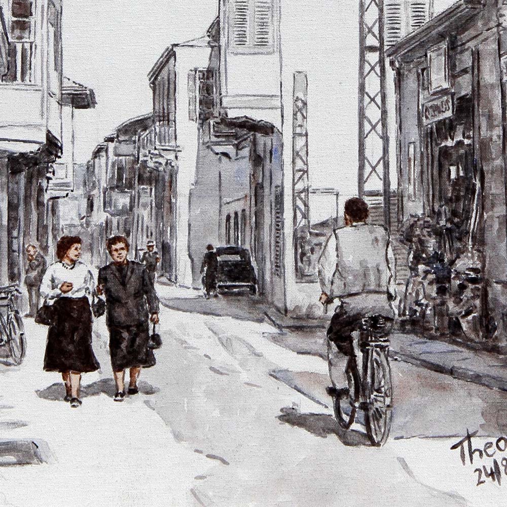 Cyprus painting, Ledra Street