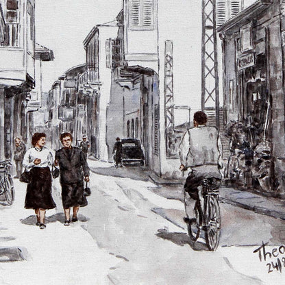 Cyprus painting, Ledra Street