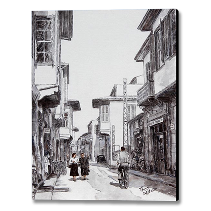 Cyprus painting, Ledra Street