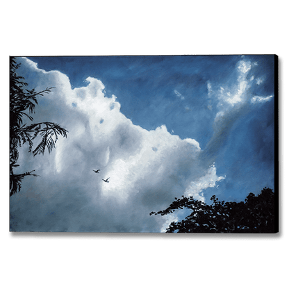 Canvas Print by Theo Michael, A New Beginning, Cyprus Sky