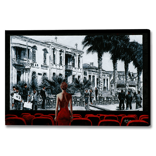 Canvas Print by Theo Michael, Glimpse Into The Past