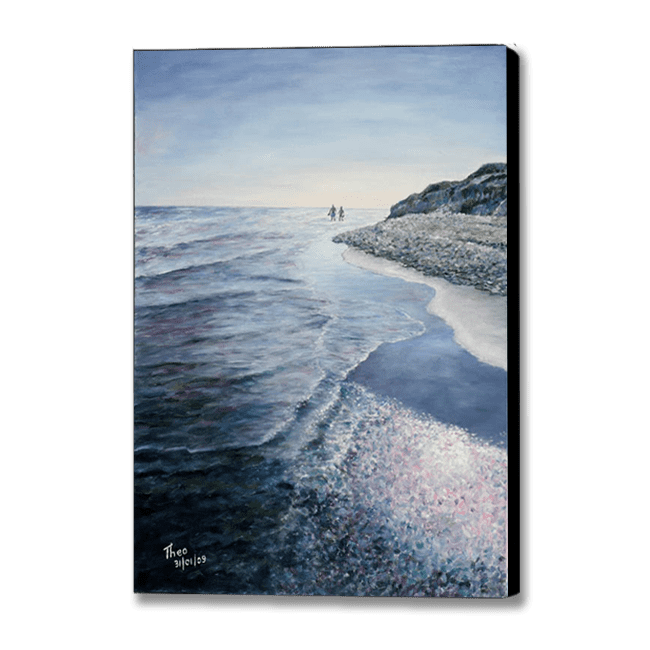 Mediterranean Canvas print by Theo Michael, Seascape
