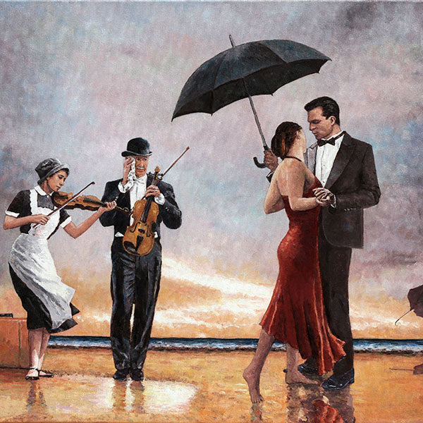 dance painting the singing butler tribute, an oil painting by Theo Michael