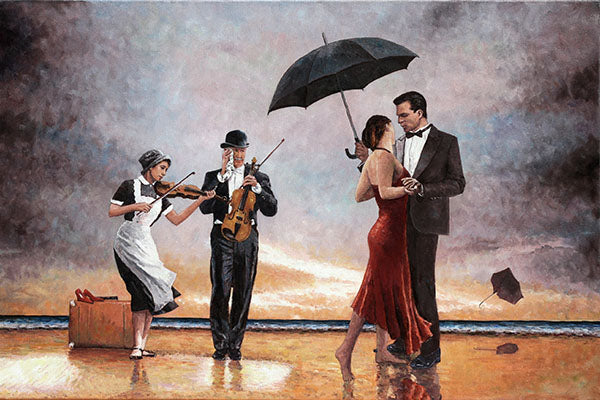 Tribute To The Singing Butler by Jack Vettriano, an oil painting by Theo Michael