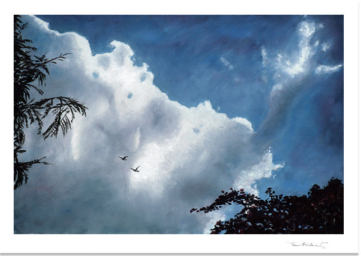 Fine Art Print by Theo Michael, A New Beginning, Cyprus Sky