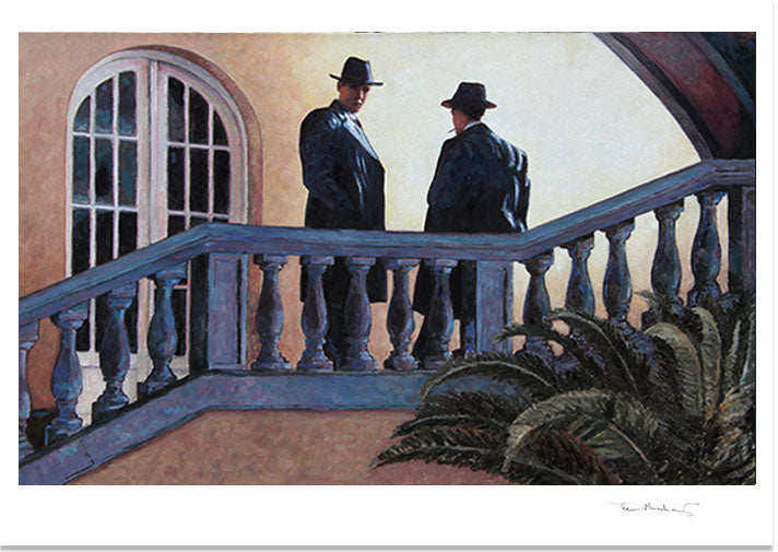 Fine Art Print by Theo Michael, The Meeting