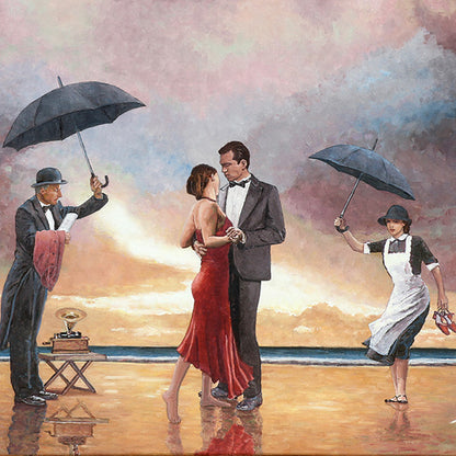 Fine art print, The Singing Butler, a homage to Vettriano's iconic painting
