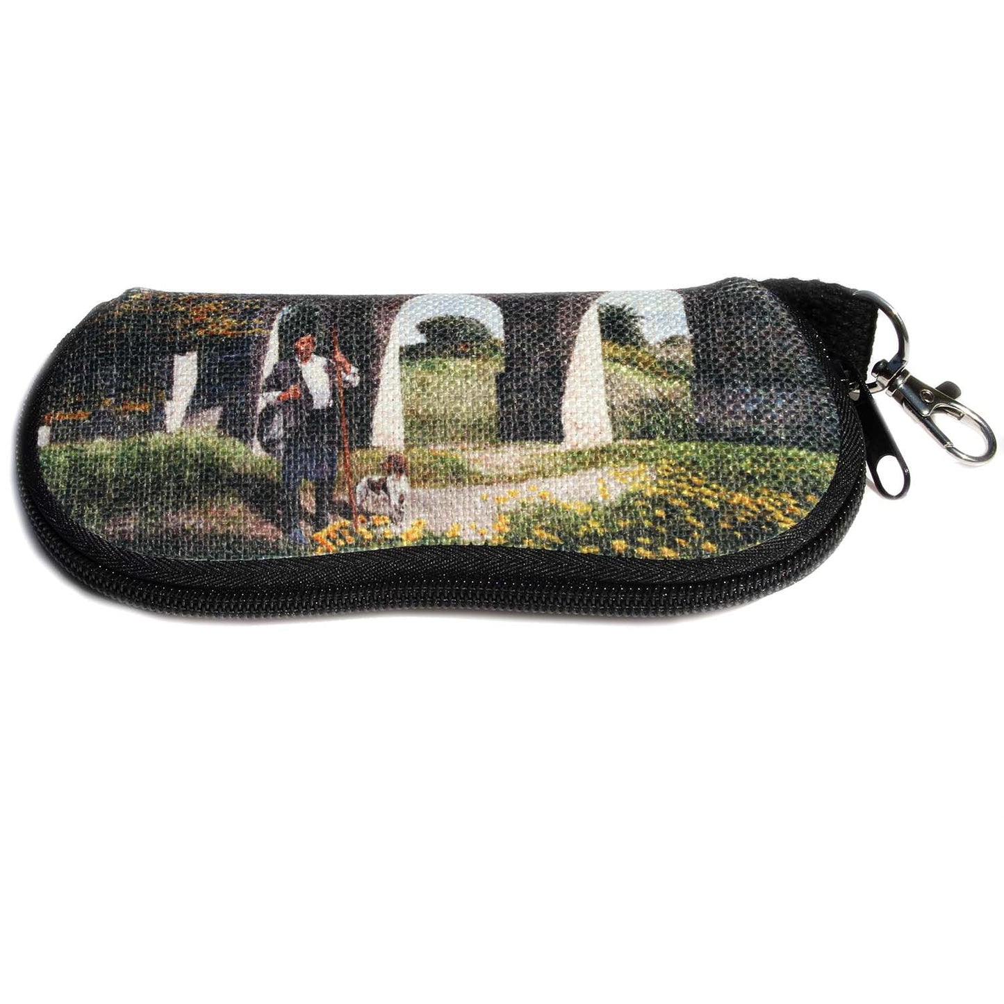 Glasses case, The Shepherd at the Kamares aqueduct in Larnaca
